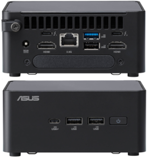 מחשב מיני Asus NUC RNUC14RVKI300000I/Revel Canyon Slim i3-100U L6