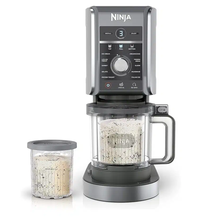 מכונת גלידה נינג'ה דלוקס 10 ב-1 NINJA NC502EU CREAMI DELUXE ICECREAM MAKER