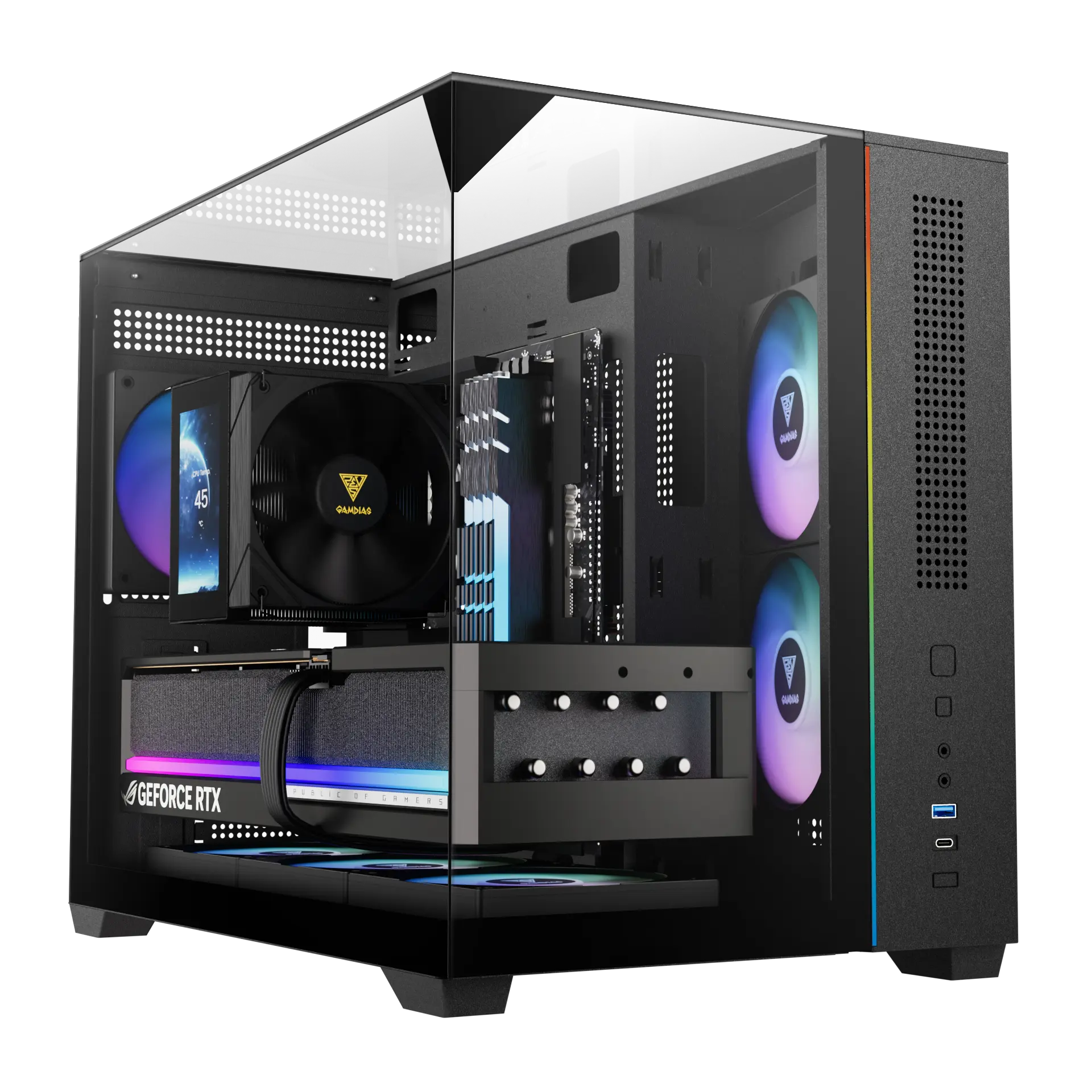 מארז מחשב GAMDIAS ATLAS M3M